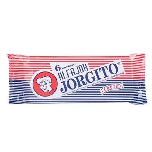 Alfajor Jorgito Frutado 300 Gr