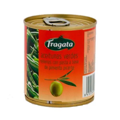 Aceitunas Fragata Rellenas Con Ají Jalapeño 85 Gr