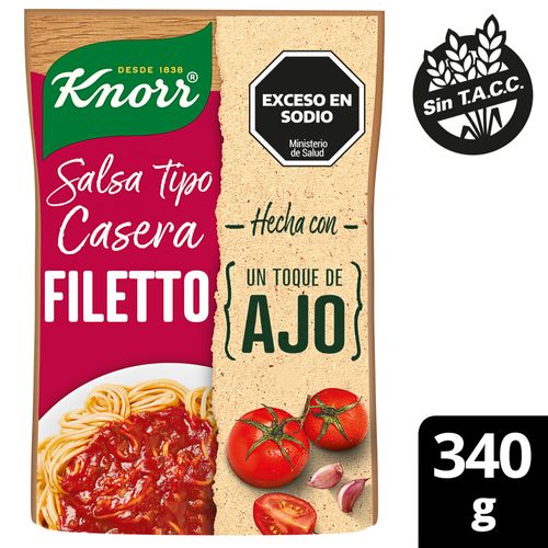 Salsa Filetto 340 Gr Knorr