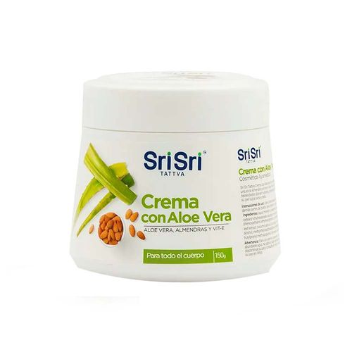 Crema Hidratante Sri Sri Aloe Vera 150 Gr