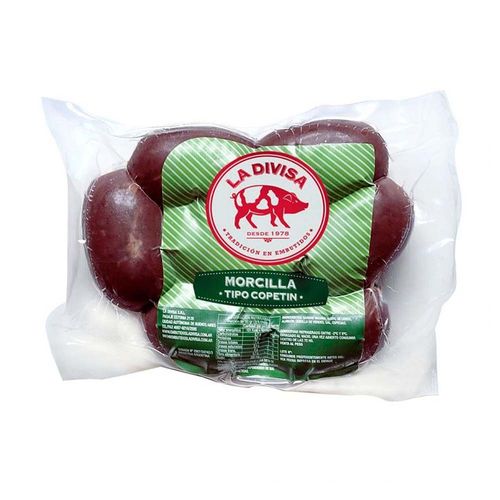Morcilla Copetin Al Vacio X400 Grs.-la Divisa