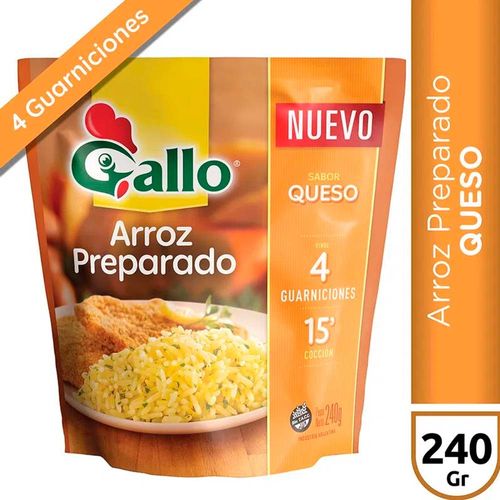 Arroz Preparado Gallo Queso Select X240g