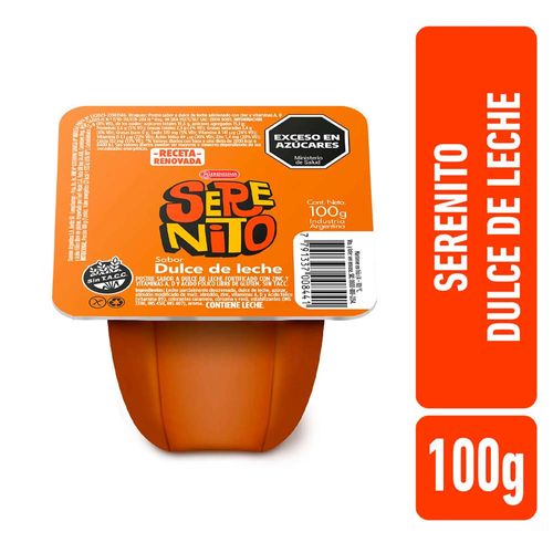 Postre Dulce De Leche Serenito 100 Gr