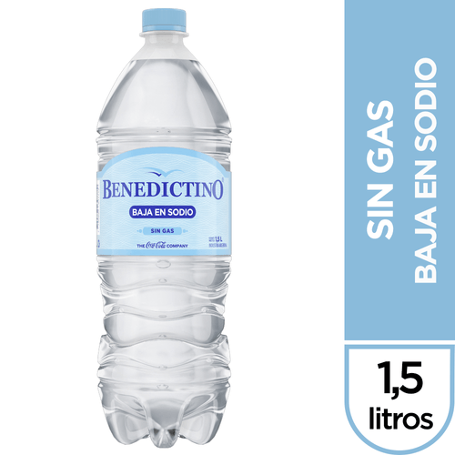 Agua Benedictino Sin Gas 1.5lt