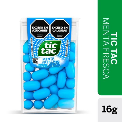 Pastillas Tic Tac Menta Fresca X16g