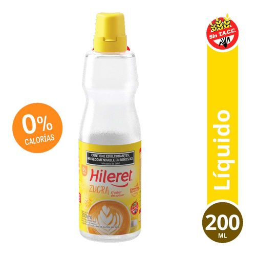 Endulzante Zucra 200 Ml Hileret