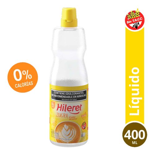 Endulzante Zucra Hileret 400 Ml