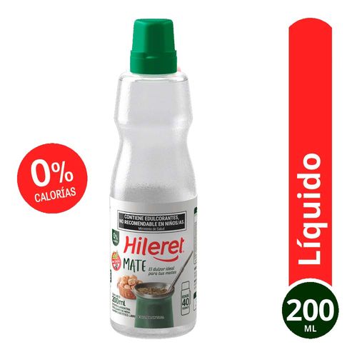 Endulzante Mate Liquido Hileret 200 Ml