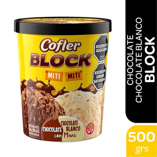 Helado Pote Cofler Bloc Miti Miti 500g