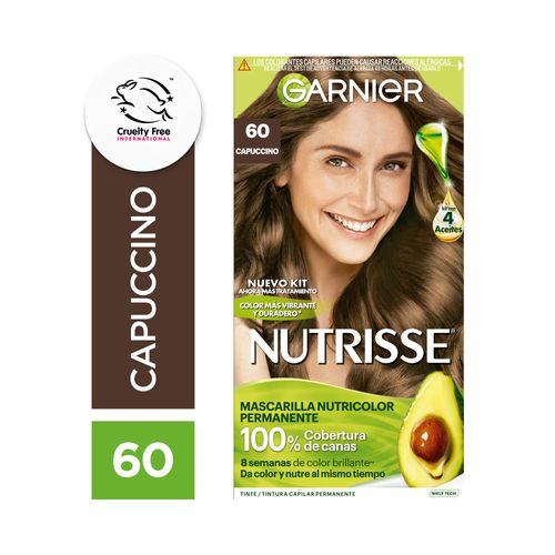 Kit De Coloracion Nutrisse Tono 60 - Capuccino