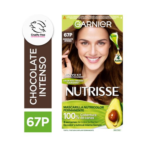 Kit De Coloracion Nutrisse Tono 67p - Chocolate Intenso