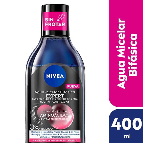 Agua Micelar Nivea Bifásica Expert 400 Ml