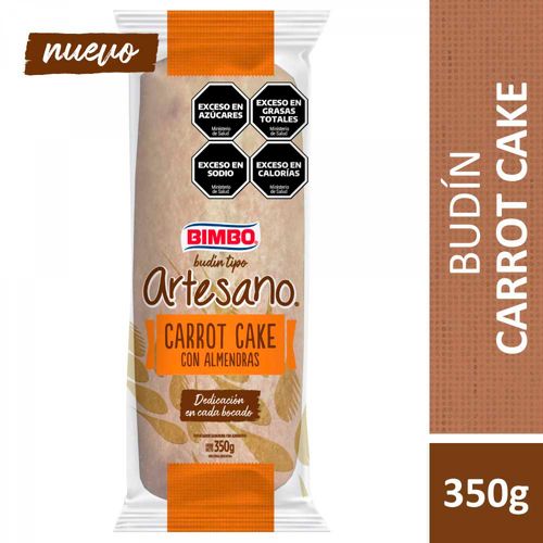 Budín Artesano Carrot Cake Bimbo X 350 Gr