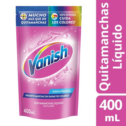 Quitamanchas Líquido Vanish Multiuso Repuesto 400ml