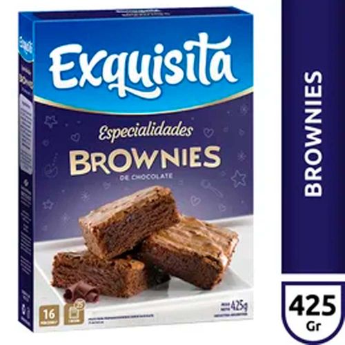 Brownies Exquisita Chocolate Fort X425g