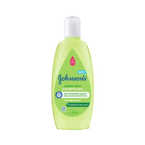 Acondicionador  Johnson Baby Cabello Claro 400 Ml