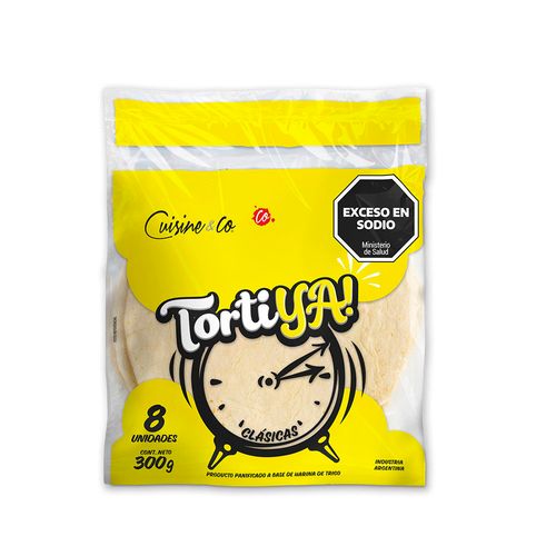 Tortillas X 300 Gr Cuisine & Co Nbe Mp