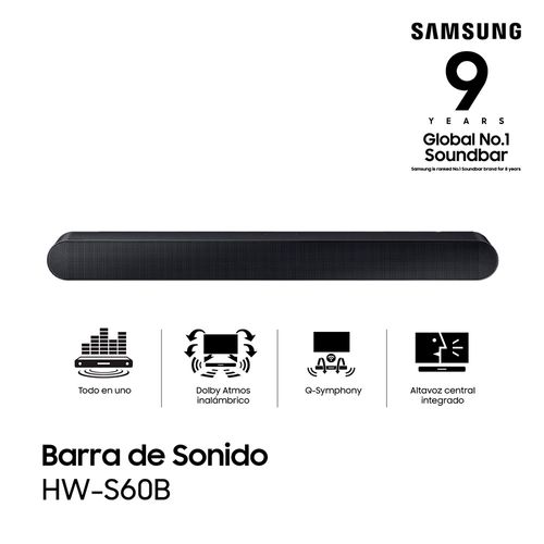 Barra De Sonido Hw-s60b/zb  200w Samsung