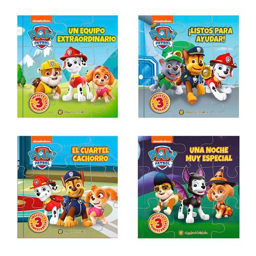 Libro Colección Paw Patrol-historias  Guadal