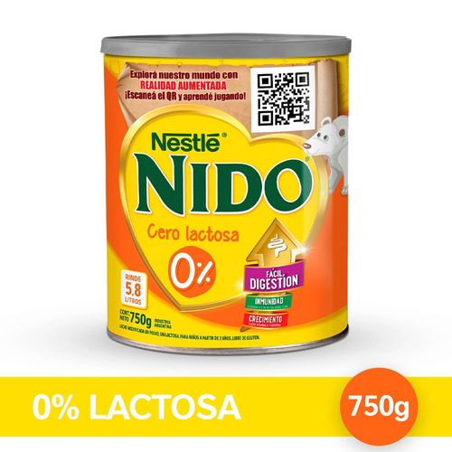 Leche En Polvo Nido 0actosa X750g