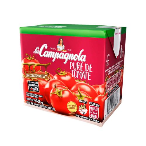 Pure De Tomate La Campagnola 530 Gr