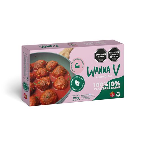 Albondigas Wanna V Simil Carne 300g