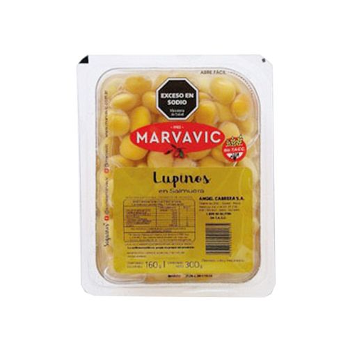 Lupinos En Salmuera Marvavic X 160 Gr