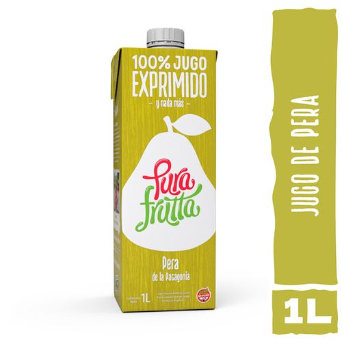 Jugo Exprimido Pura Frutta Pera X1l -tetra