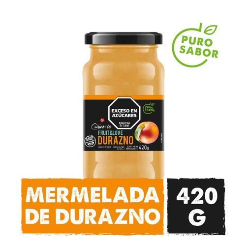 Mermelada Durazno 420 Gr Cuisine & Co Premium Mp