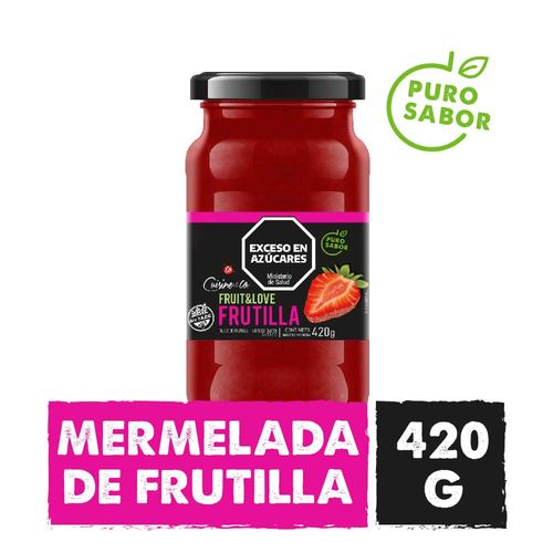 Mermelada Cuisine & Co Frutilla 420gr.