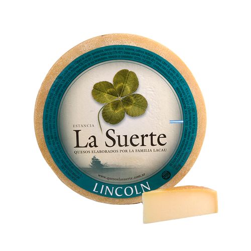 Queso Lincoln La Suerte Horma 1 Kg