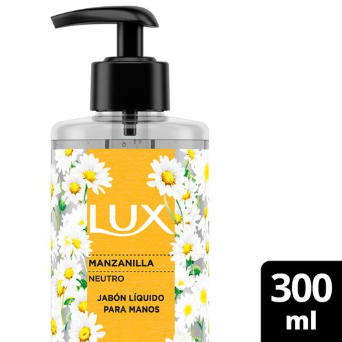 Jabon Liquido Lux Glicerina Manzanilla 300 Ml