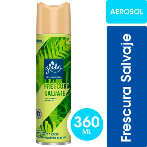 Aerosol Glade Limited Edition Frescura Salvaje 360 Ml