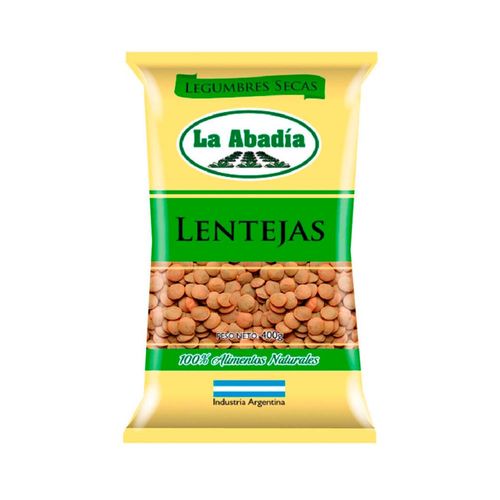 Lentejas La Abadia Bolsa 400 Gr