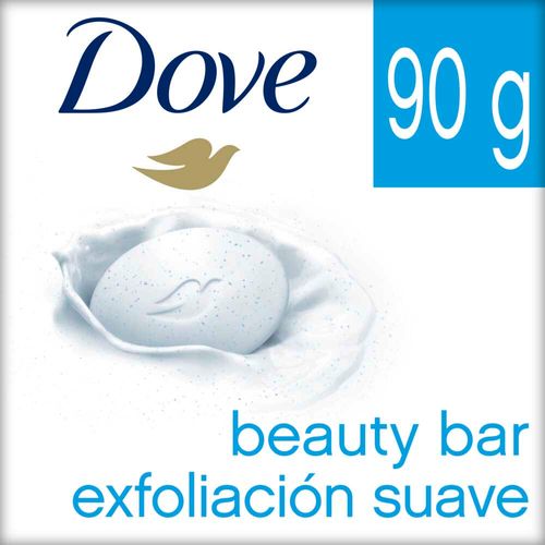 Jabón Pastilla Individual Dove Exfoliante 90 Gr
