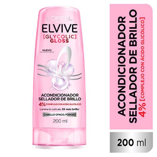 Acondicionador Elvive Glyco Gloss 200ml