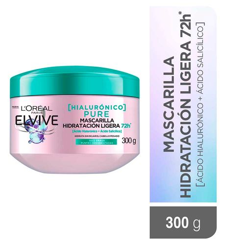 Mascarilla Elvive Hialuronico Pure 300 Gr