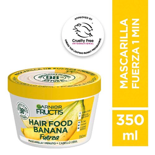 Mascarilla Fructis Hair Food Banana 350 Ml