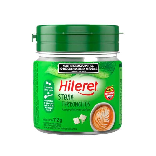 Endulzante Stevia Minipancitos Hileret 112 Gr