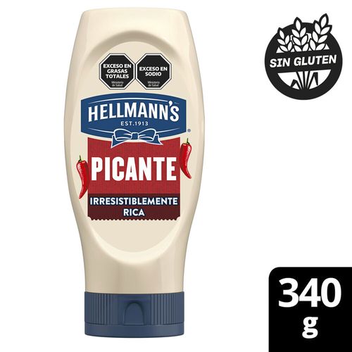 Aderezo Hellmann´s Picante 340 Gr