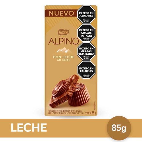 Chocolate Con Leche Alpino Nestlé® - 85 Gr