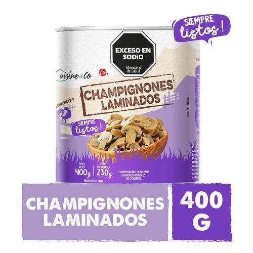 Champiñones Laminados Cuisine & Co Nbe Mp