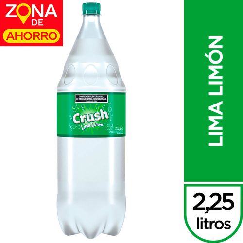 Gaseosa Crush Sin Azúcar Lima-limón 2,25 Lt