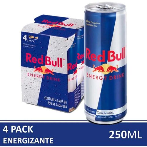 Energizante Red Bull Blue 250cc Fourpack