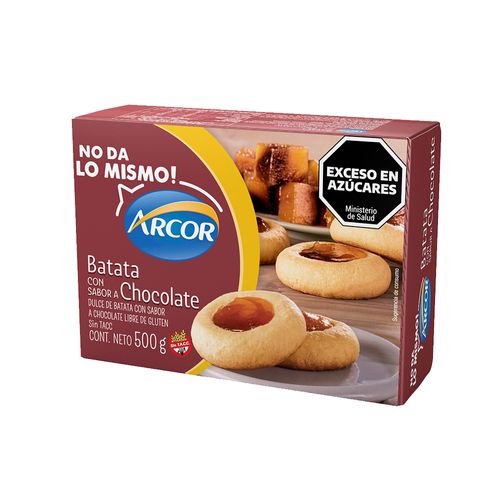 Dulce De Batata Arcor Con Chocolate - 500 Gr