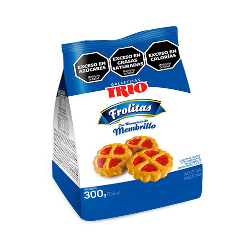 Galletitas Dulces Trío Frolitas 300 Gr