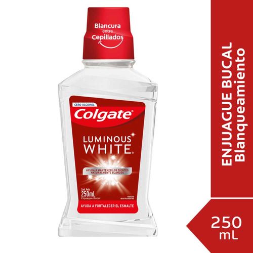 Enjuague Bucal Colgate Luminous 250 Ml