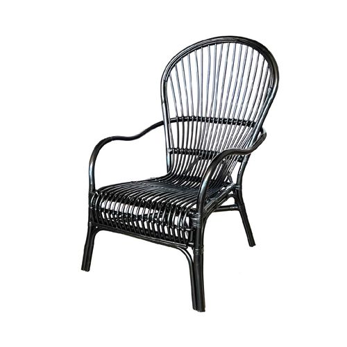 Silla  Rattan Scotsel Negro Outzen