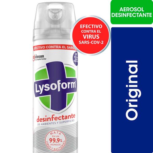 Desinfectante De Ambientes Lysoform Original Aero 380ml