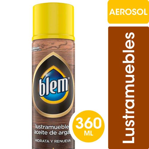 Lustramuebles Blem Renueva Madera Aceite De Argán 360cc